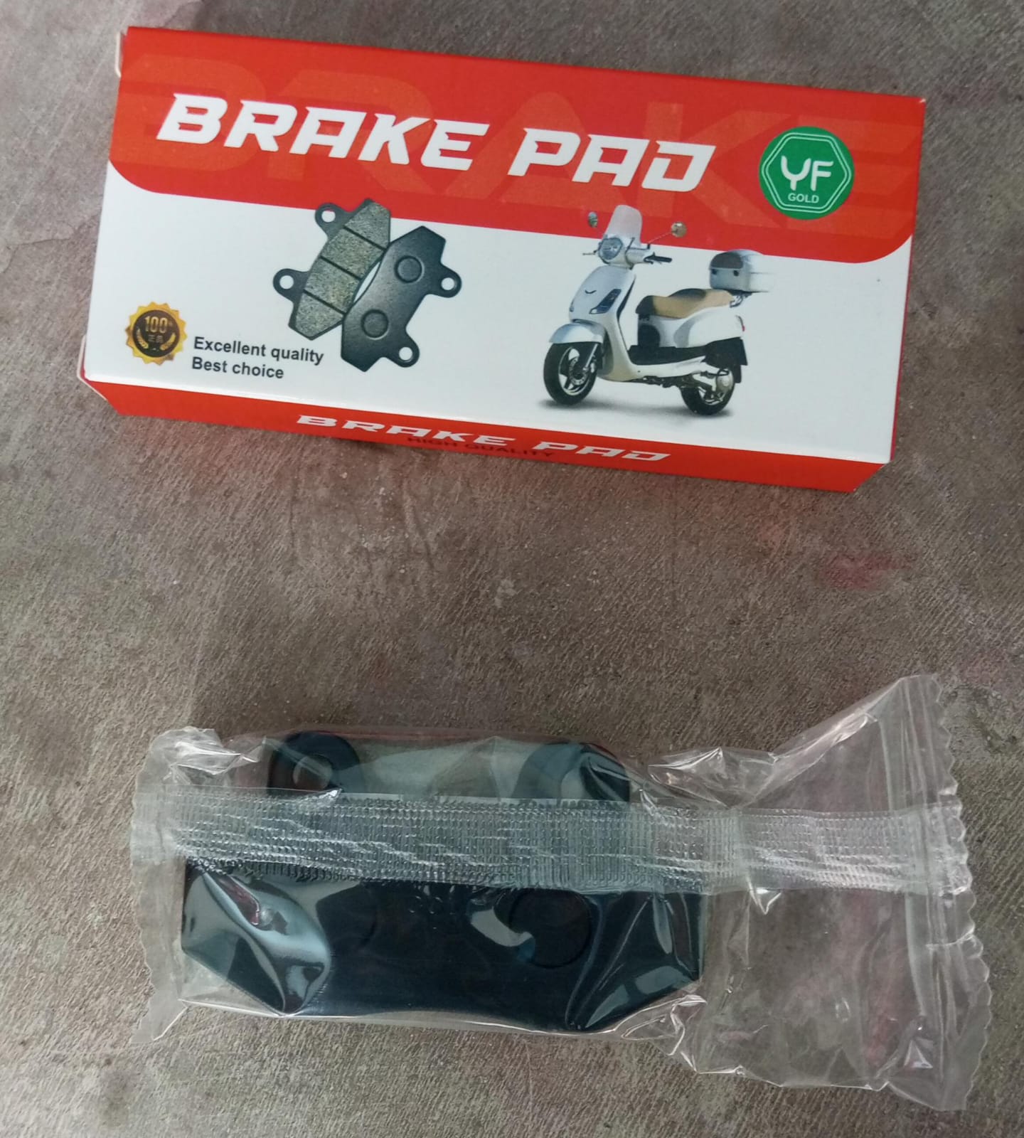 Disc pad marium type