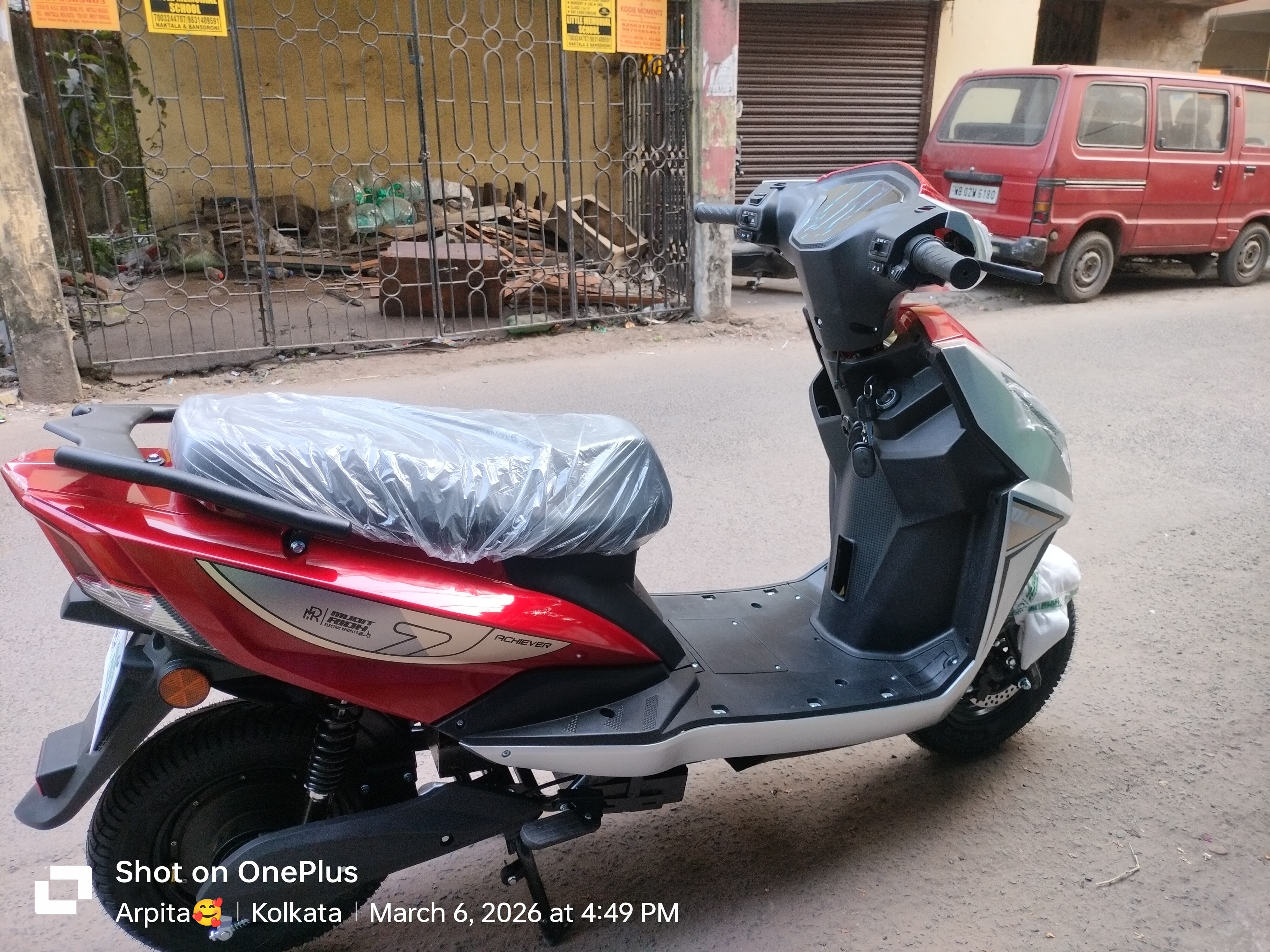 Achiever Mudit Ridh Red and White